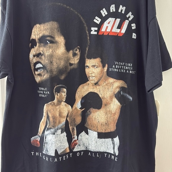 Muhammad Ali Graphic T-Shirt - Black - Picture 2 of 4